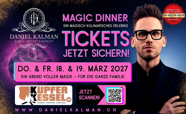 Magic Dinner – Daniel Kalman – Night of Magic