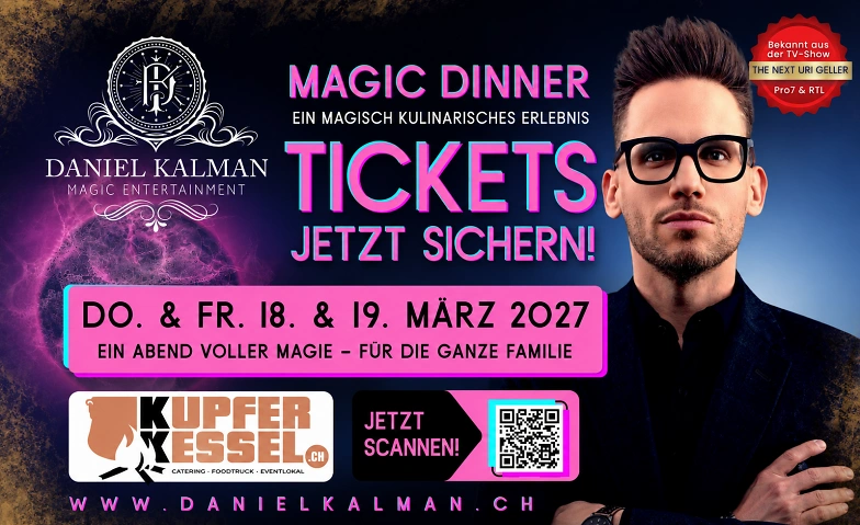 Magic Dinner – Daniel Kalman – Night of Magic