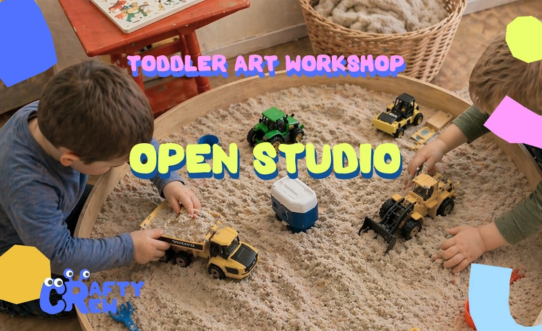 Toddler art workshops - Open Studio Tickets