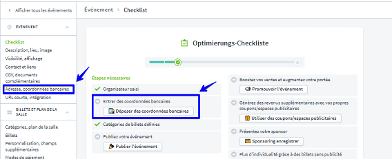 Coordonn&eacute;es bancaires