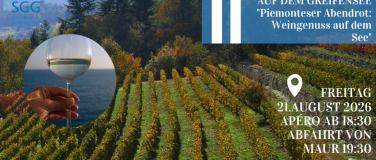 Event-Image for 'Wine and Dine "Piemonteser Abendrot: Weingenuss auf dem See"'
