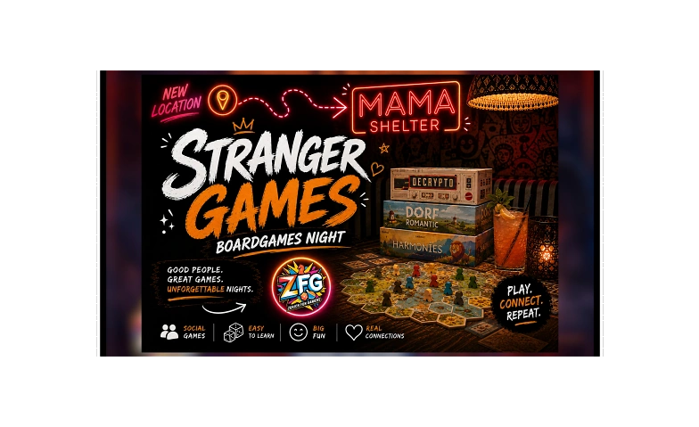 Event-Image for 'ZFG Stranger Games: Discover Hidden Gem Board Games!'