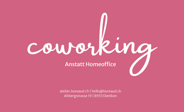 Coworking-Day Dietikon Limmattal - Statt Homeoffice Billets