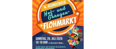 Event-Image for '4. Hof- und Garagenflohmarkt in Reundorf'