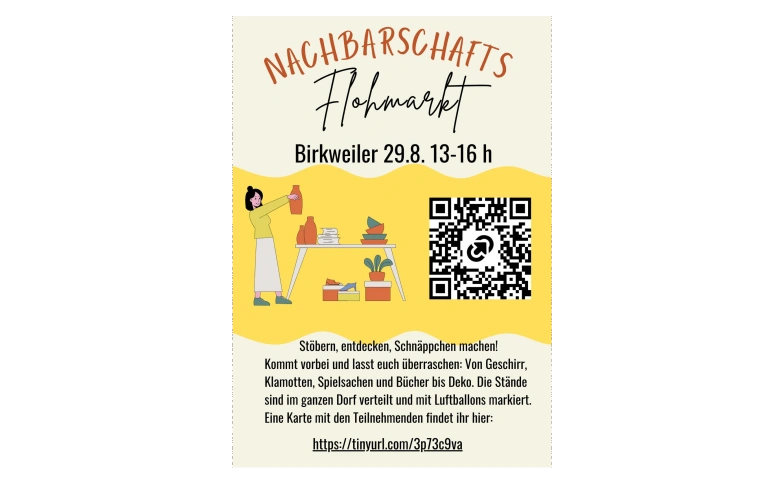 Nachbarschaftsflohmarkt