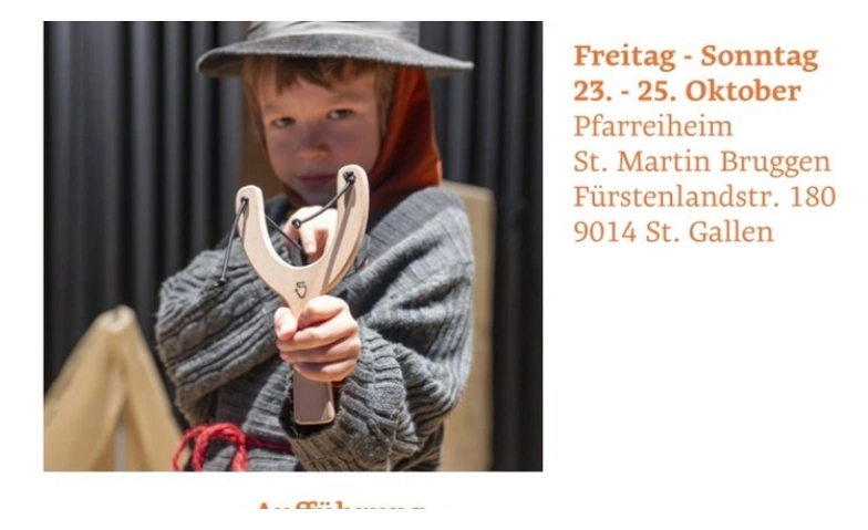 David wird König, Théâtre & Scène, Röm.-kath. Pfarreiheim St. Martin-Bruggen