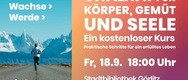 Event-Image for 'Vitalit&auml;t f&uuml;r K&ouml;rper, Gem&uuml;t und Seele'