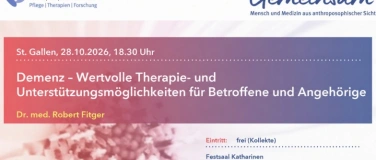 Event-Image for 'Demenz &ndash; Wertvolle Therapie- und Unterst&uuml;tzungsm&ouml;glichkeiten'