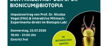 Event-Image for 'Den Farben auf der Spur - Bionicum@BIOTOPIA Lab'