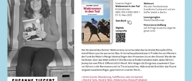 Event-Image for 'Lesung am Tatort in Duhnen mit Susanne Ziegert'