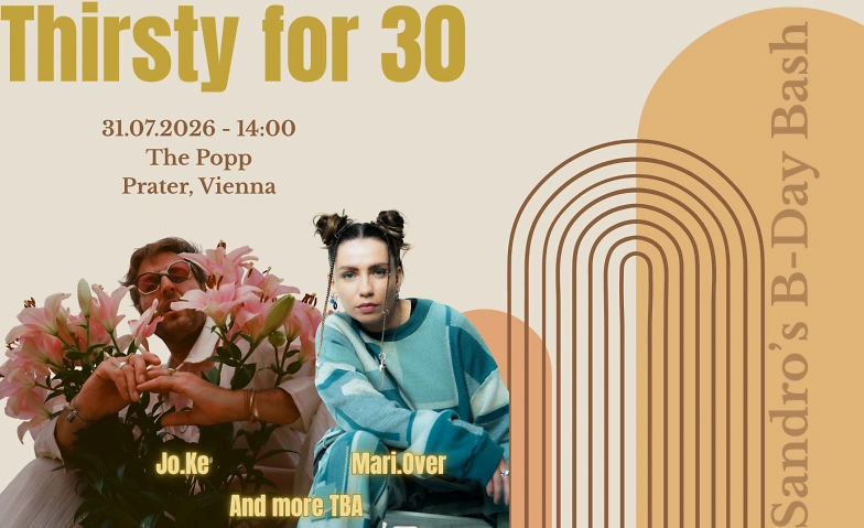 Event-Image for 'Thirsty For Thirty - Funky Beginnings and Feral Endings'
