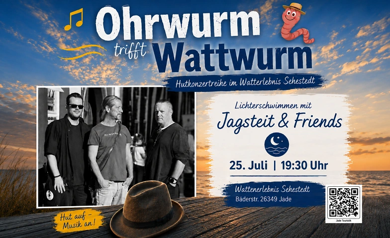 Hutkonzert „Ohrwurm trifft Wattwurm“ mit Jagsteit & Friends