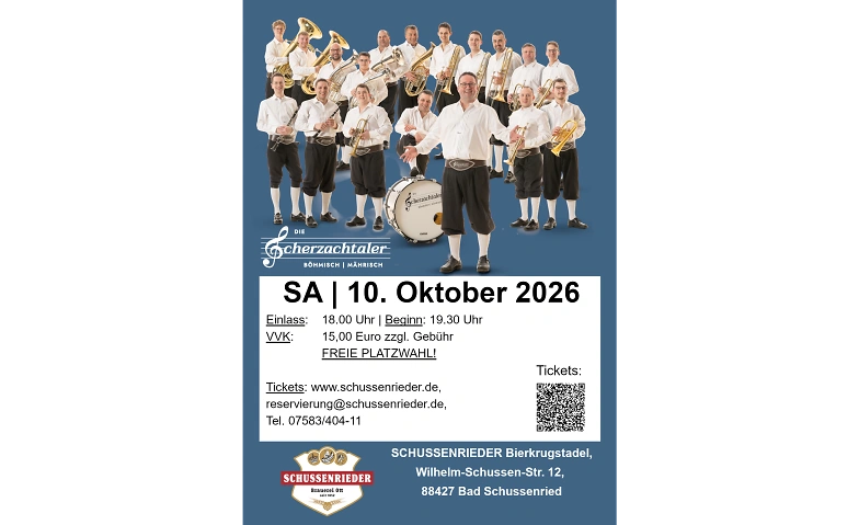 Die Scherzachtaler böhmisch mährische Blasmusik