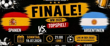 Event-Image for 'WM 2026: Finale Spanien gegen Argentinien live in der Ziege'