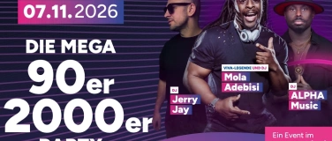 Event-Image for 'Die Mega 90er & 2000er Party'