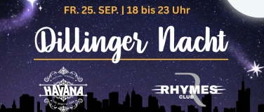 Event-Image for 'Dillinger Nacht - Outdoorbar'