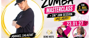 Event-Image for 'Zumba Masterclass mit ZJ Manuel Salazar'