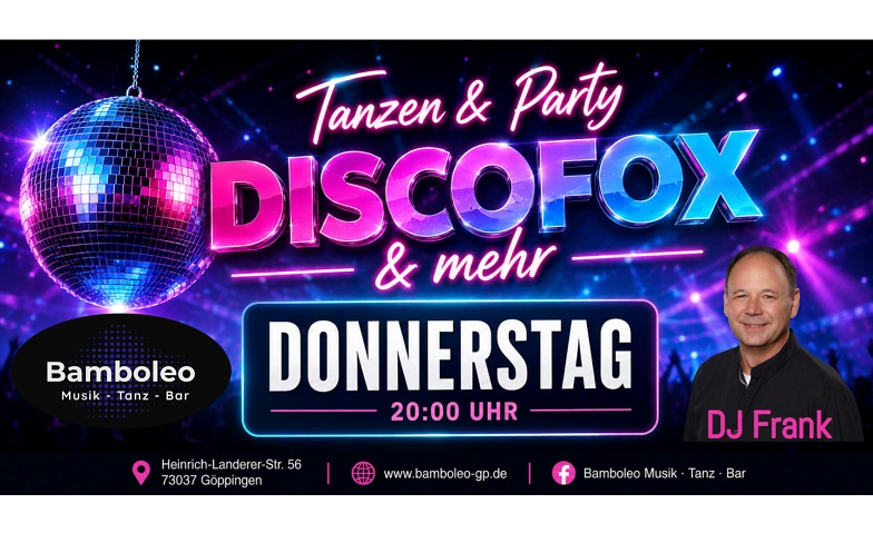 Tanzen & Party mit Discofox und mehr