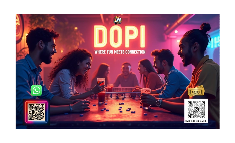 DOPI – Zurich’s Ultimate Saturday Game Night & Social