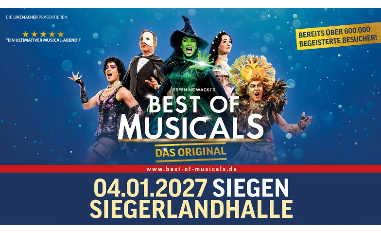 Best of Musicals Billets