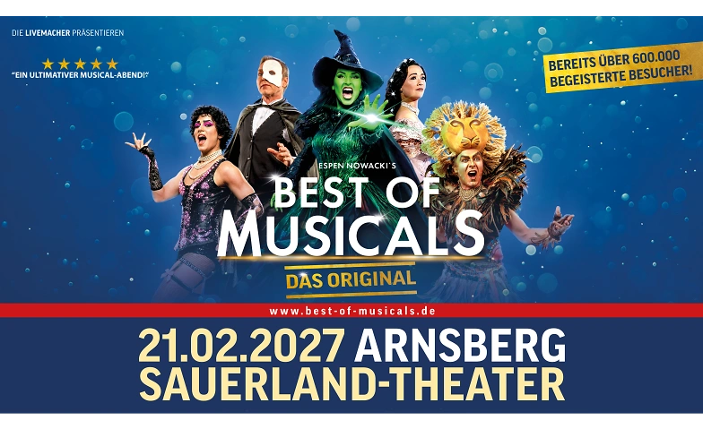Best of Musicals Tickets