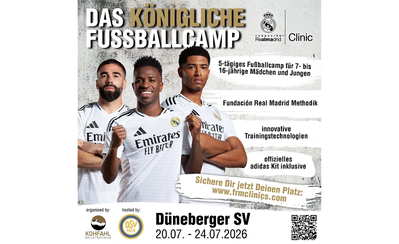 Fundación Real Madrid Fußballcamp in Geesthacht