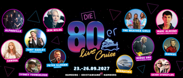 Event-Image for 'Die 80er live Cruise &ndash; Premiere an Bord der AIDAprima'