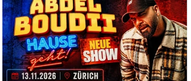 Event-Image for 'StandUp Comedy: Abdel Boudii - Hause geht!'