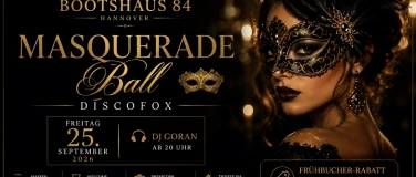 Event-Image for 'MASQUERADE BALL &ndash; DISCOFOX'