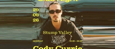Event-Image for 'TOY TONICS: CODY CURRIE  STUMP VALLEY &nbsp;FEMALE SUPPORT TBA'