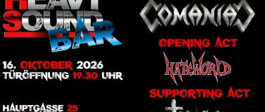 Event-Image for 'COMANIAC  THOLA  HATE WORLD &ndash; Thrash Metal Night'