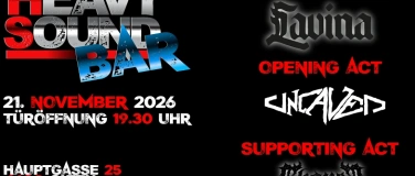 Event-Image for 'LAVINA  CHAVER  UNCAVED &ndash; Live in der Heavysound Bar'
