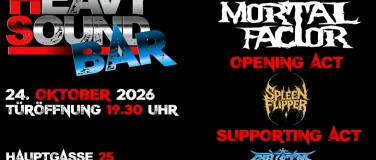 Event-Image for 'MORTAL FACTOR  CRYSTAL THRONE  SPLEEN FLIPPER &ndash; Live'