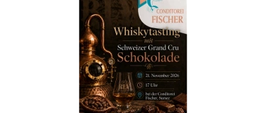 Event-Image for 'Exklusives Whiskytasting mit Schweizer Grand Cru Schokolade'