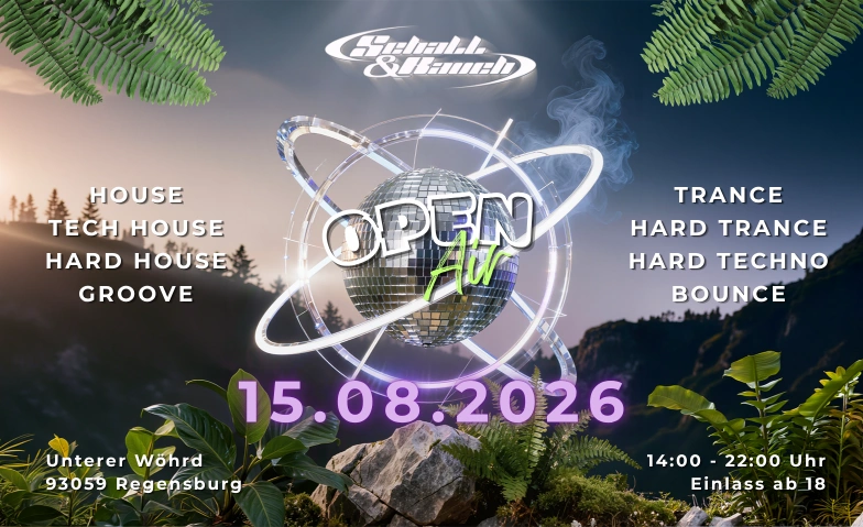 Schall & Rauch Open Air am 15.08.2026 Donauinsel Regensburg, W&ouml;hrdstra&szlig;e 95a, 93059 Regensburg Billets