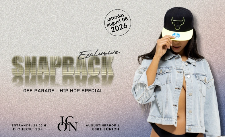 SNAPBACK EXCLUSIV - OFF PARADE HIP HOP SPECIAL!