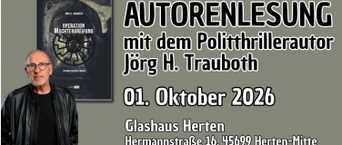 Event-Image for 'Abendlesung mit dem Politthrillerautor J&ouml;rg H. Trauboth'