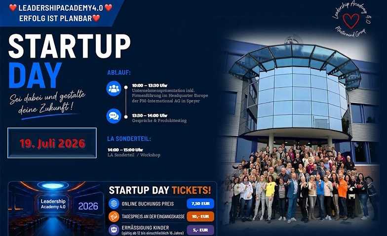 Start-Up-Day mit Firmenführung