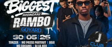 Event-Image for 'RAMBO Goyard showcase au JCLUB by BIGGEST'