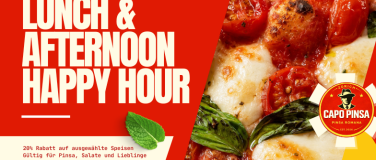 Event-Image for 'Lunch & Afternoon Happy Hour &mdash; Capo Pinsa July Deal'