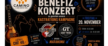Event-Image for 'Benefiz Konzert f&uuml;r den Tierschutz'