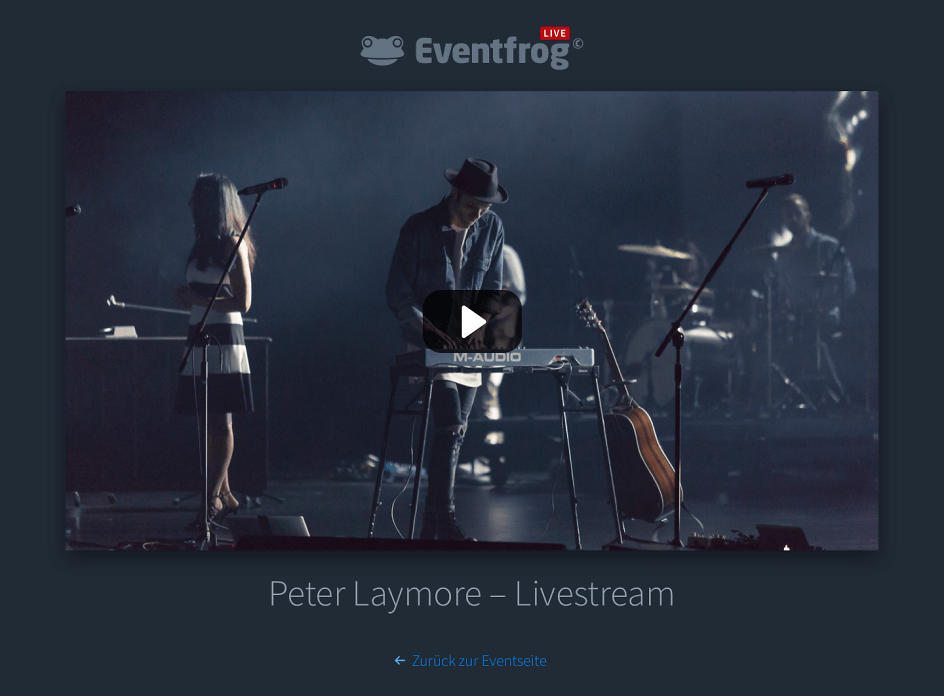 Event Streaming Site &ndash;&nbsp;ok Copy