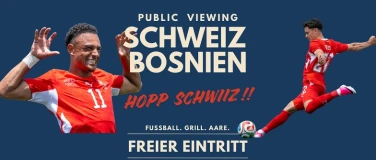 Event-Image for 'Public Viewing M&auml;nner WM 2026: Schweiz - Bosnien/Herzegovina'