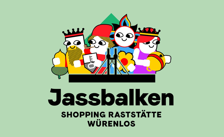Jassen im Fressbalken der Raststätte Würenlos