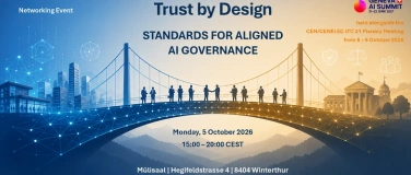 Event-Image for 'Trust by Design: Standards for Aligned AI Governance'