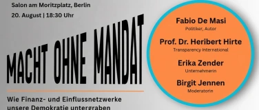 Event-Image for 'Macht ohne Mandat. Die Geldspur'