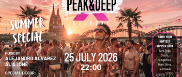Event-Image for 'PEAK&DEEP Cologne: Summer Special'