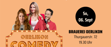 Event-Image for 'Oerlikon Comedy Leila Ladari, Judith &laquo;Streusel&raquo; Erdin, Pavel'