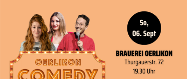 Event-Image for 'Oerlikon Comedy Leila Ladari, Judith &laquo;Streusel&raquo; Erdin, Pavel'