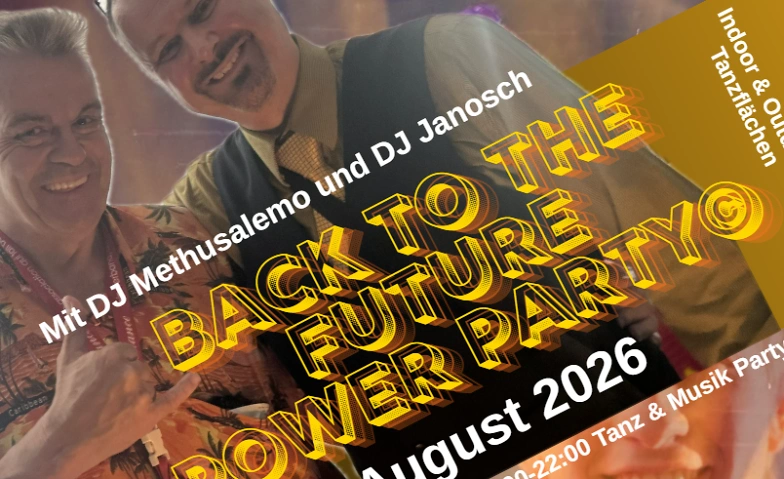 Event-Image for 'Back to the Future Power Party - BBC Open Air & Indoor Tanz'